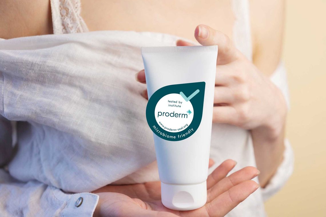 The 'microbiome-friendly' seal from proderm